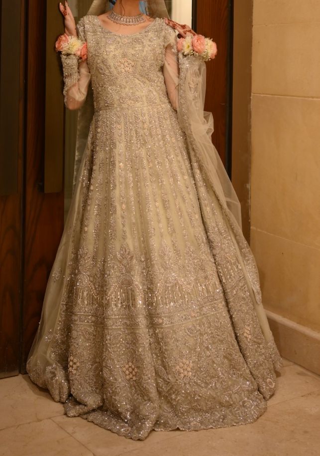 Bridal walima dress for sale — used once