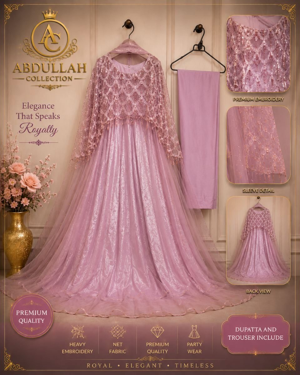 Tail frock with cape