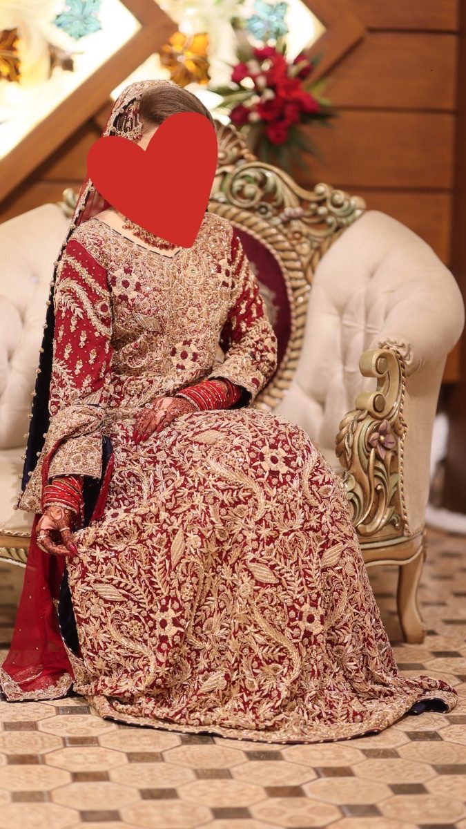 Bridal lehnga by libas e khaas from tariq road