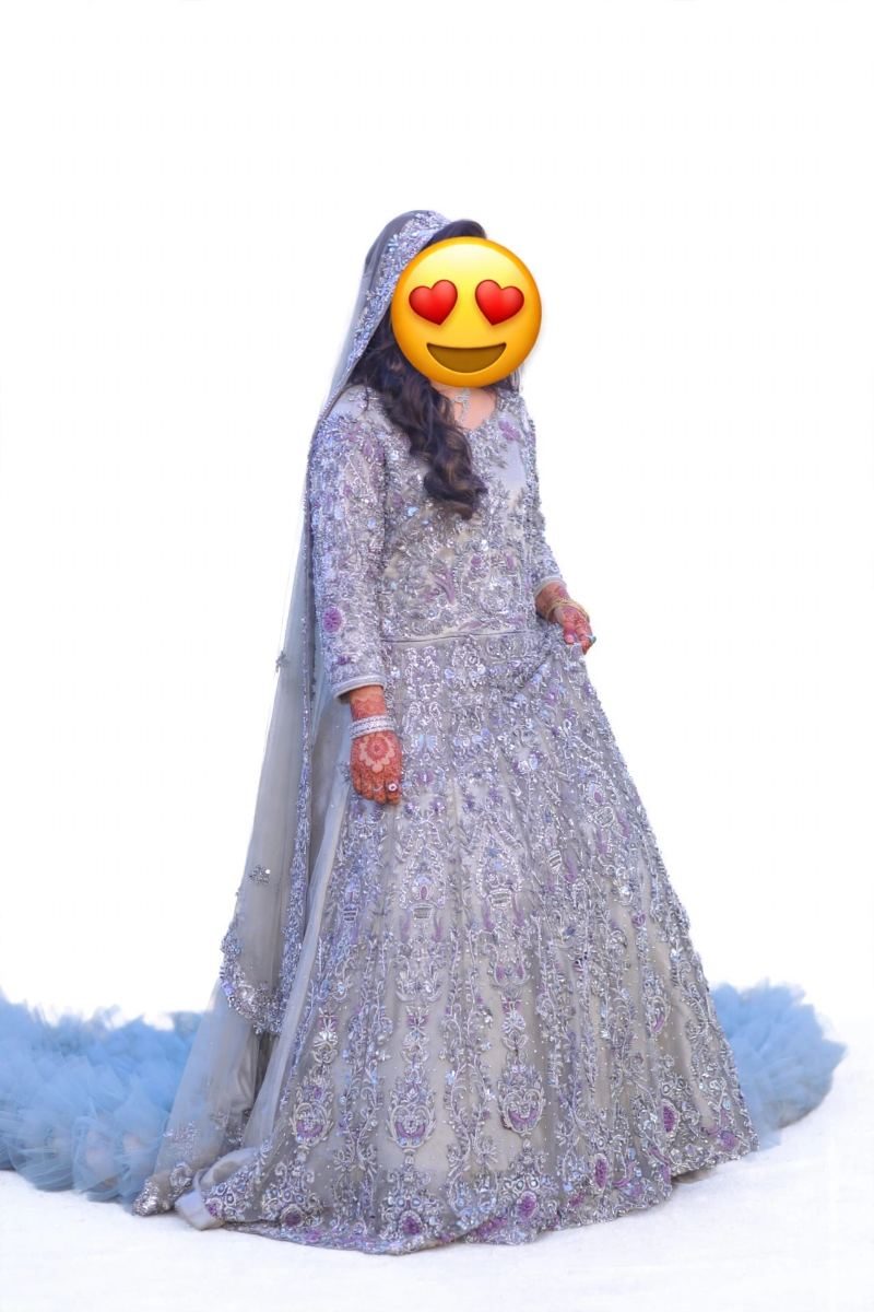 Beautiful bridal maxi