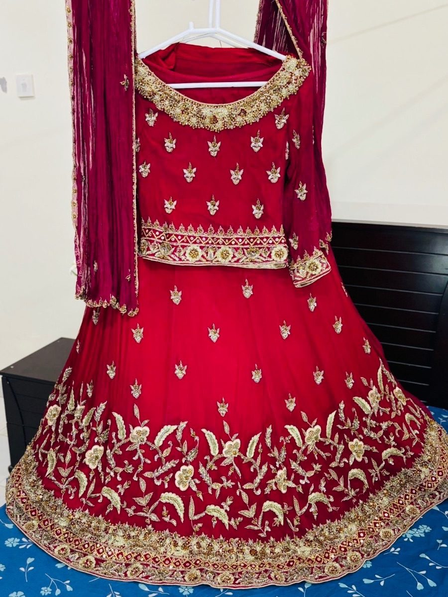 Red Lehenga