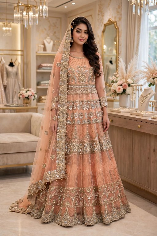 Walima bridal dress by Roop boutique