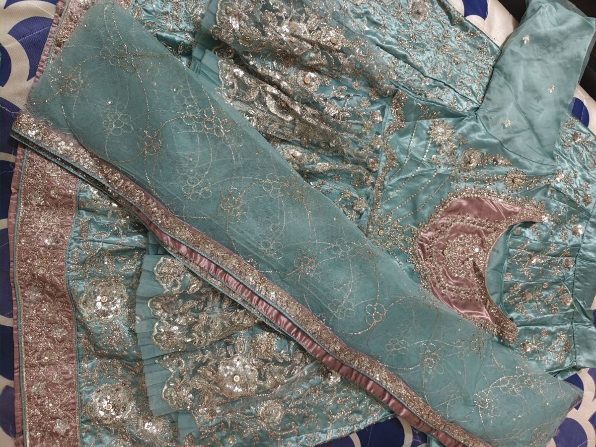 Lehenga with short Frock