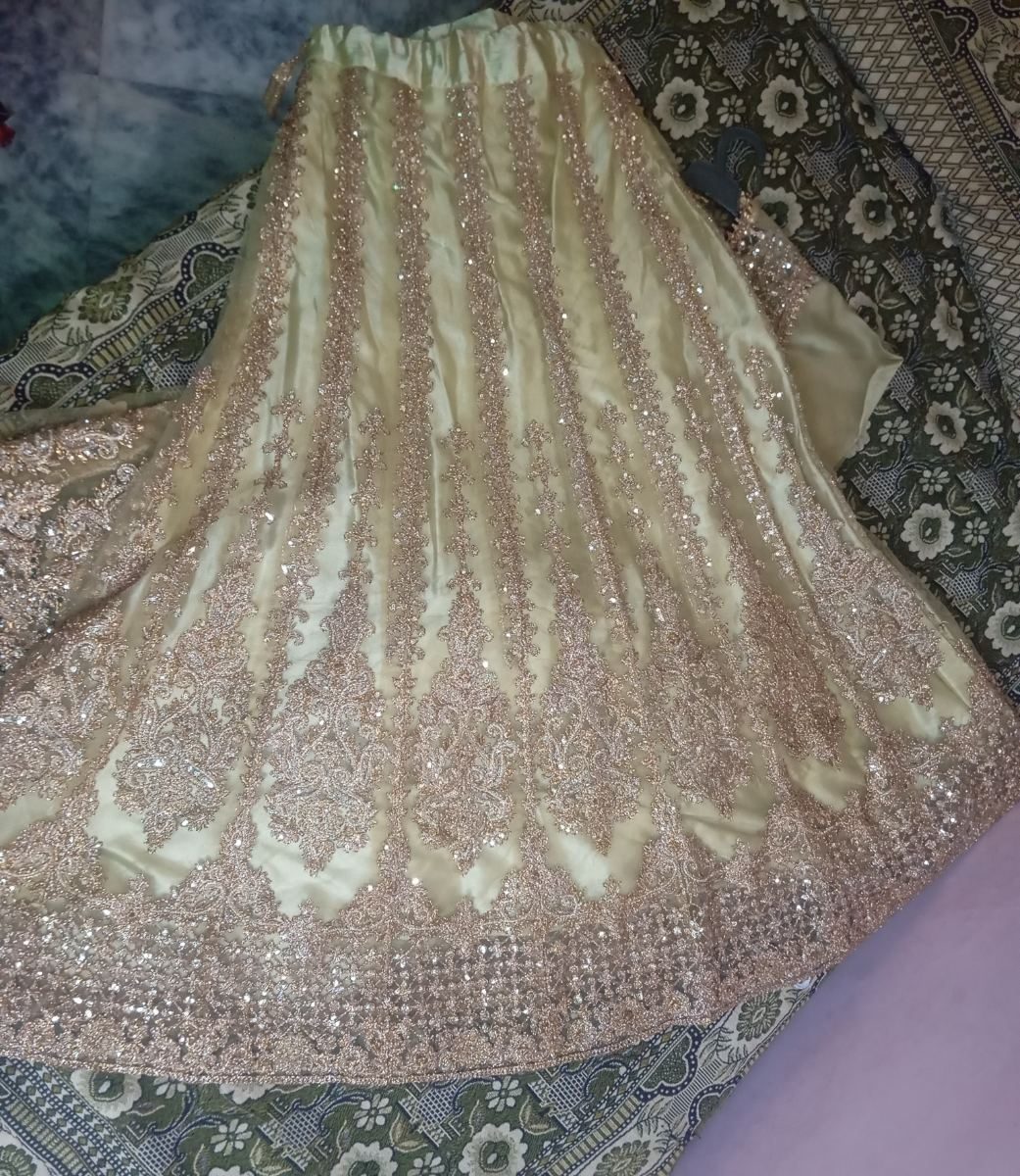 Bridal mehndi and mayon lehnga