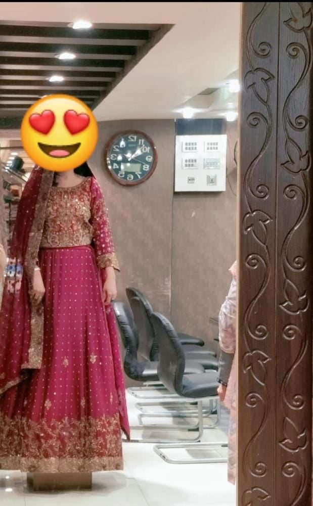 Red bridal lehnga by malaika boutique