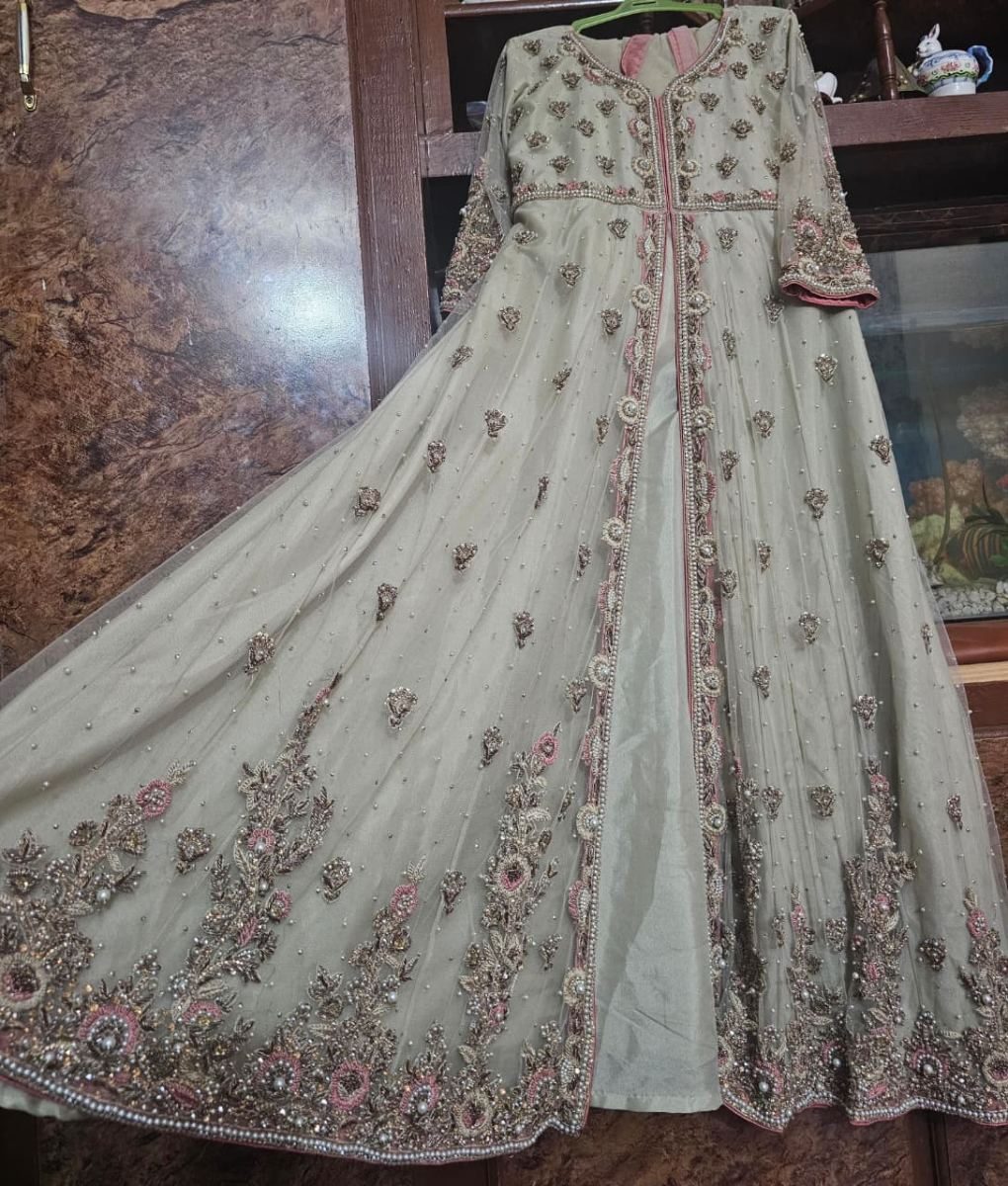 Luxury Bridal Dress – Heavy Embroidery /Wedding Dress / Formal Dress